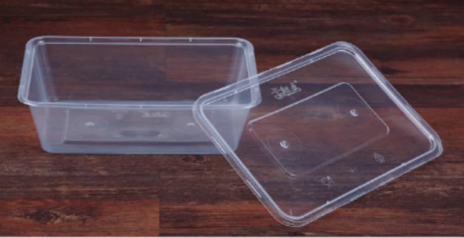 Food container with cover 500ml 10pcs